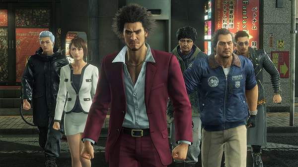 the Ryu ga Gotoku (Yakuza) Studio