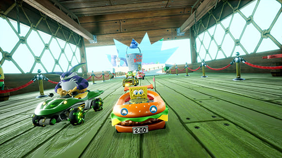 Game screen / Sonic Racing: CrossWorlds