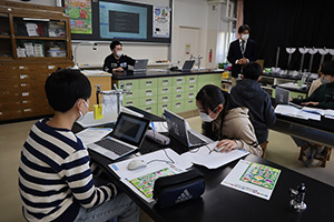 12月17日(木)小学6年生向けに行われた特別授業の様子