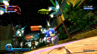 ゲーム画面02:ソニックカラーズ アルティメット