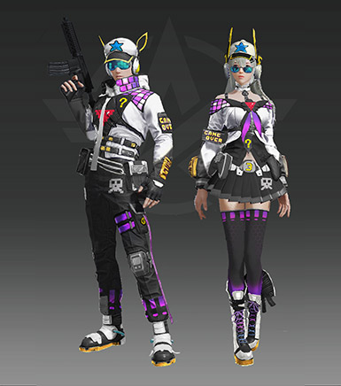 スペシャル衣装（レアリティ：紫）「ゲームの達人」