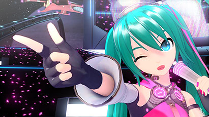 ゲーム画面03：初音ミク Project DIVA MEGA39’s+