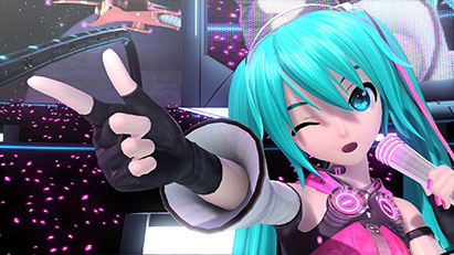 ゲーム画面04:初音ミク Project DIVA MEGA39’s+