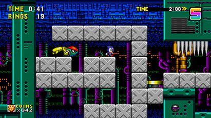 ゲーム画面02:ソニックオリジンズ