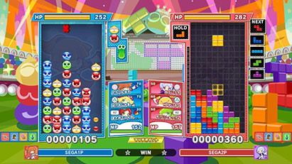ゲーム画面01:ぷよぷよ™テトリス®2 スペシャルプライス