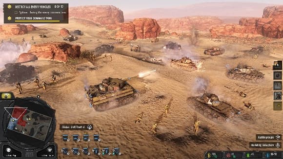 ゲーム画面02:Company of Heroes 3