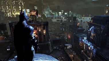 ゲーム画面01:バットマン:アーカム・トリロジ ー