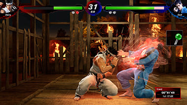 ゲーム画面01:Virtua Fighter 5 R.E.V.O.(バーチャファイター5 レヴォ)