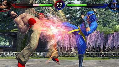 ゲーム画面03:Virtua Fighter 5 R.E.V.O.(バーチャファイター5 レヴォ)