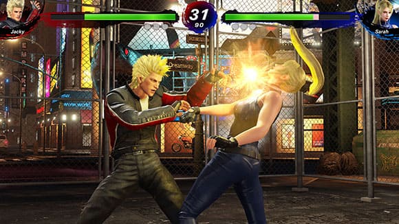 ゲーム画面02:Virtua Fighter 5 R.E.V.O.(バーチャファイター5 レヴォ)