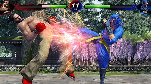 ゲーム画面03:Virtua Fighter 5 R.E.V.O.(バーチャファイター5 レヴォ)