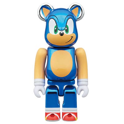 SEGA STORE限定商品: BE@RBRICK SONIC THE HEDGEHOG CHROME Ver. 100% & 400% 02