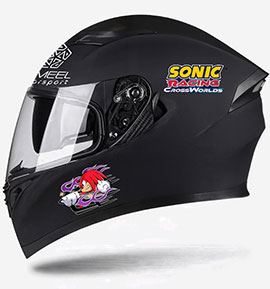 ヘルメットラッピング ナックルズ