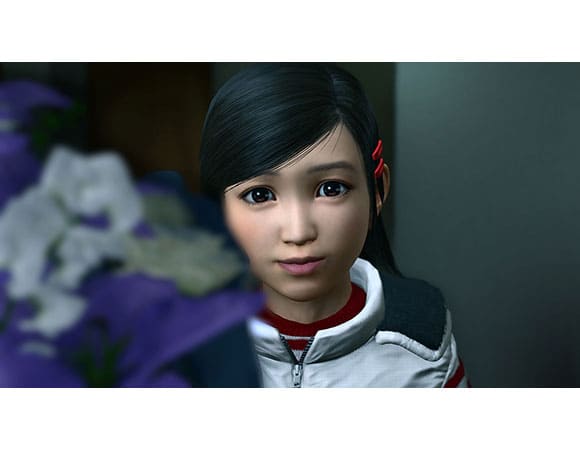 ゲーム画面:澤村遥