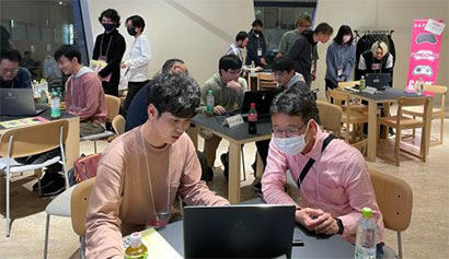 「ポートフォリオレビュー会」の様子