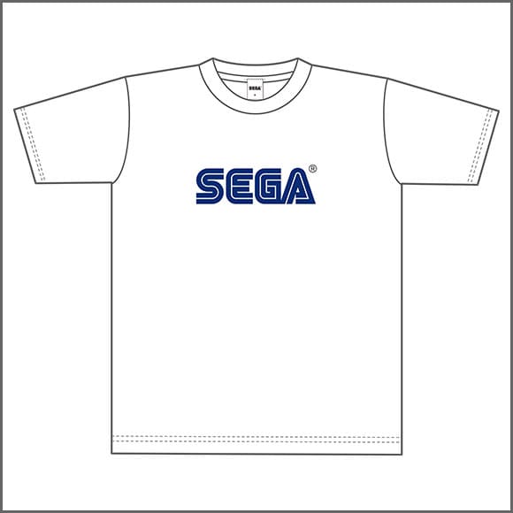 「セガロゴ」Tシャツ ホワイト M/L/XLサイズ