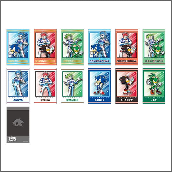 『ソニックレーシング クロスワールド』2BRO.×SONIC ショットカードイメージコレクション【全9種＋レア／単品】※11