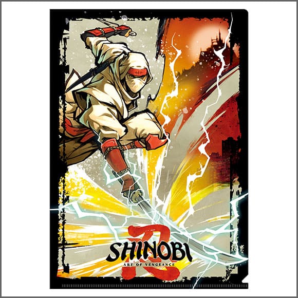 『SHINOBI 復讐の斬撃』クリアファイル
