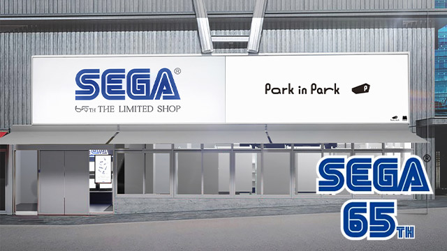 期間限定ショップ「SEGA 65th THE LIMITED SHOP」が5月21日（木）から