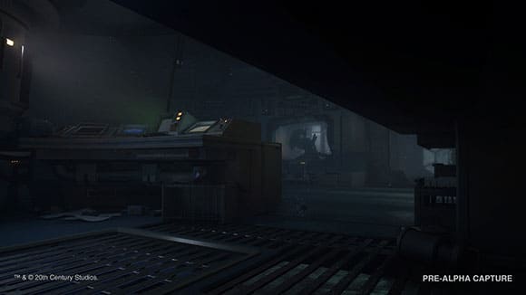 ゲーム画面01：エイリアン : 最後の生存者