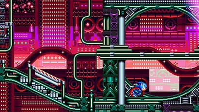 ゲーム画面2：ソニックマニア・プラス