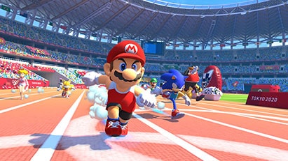 ゲーム画面1:マリオ&ソニック AT 東京オリンピック™