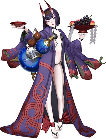 酒呑童子(アサシン) 第一段階 3DCG