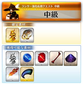 スキル強化&霊基再臨素材:中級