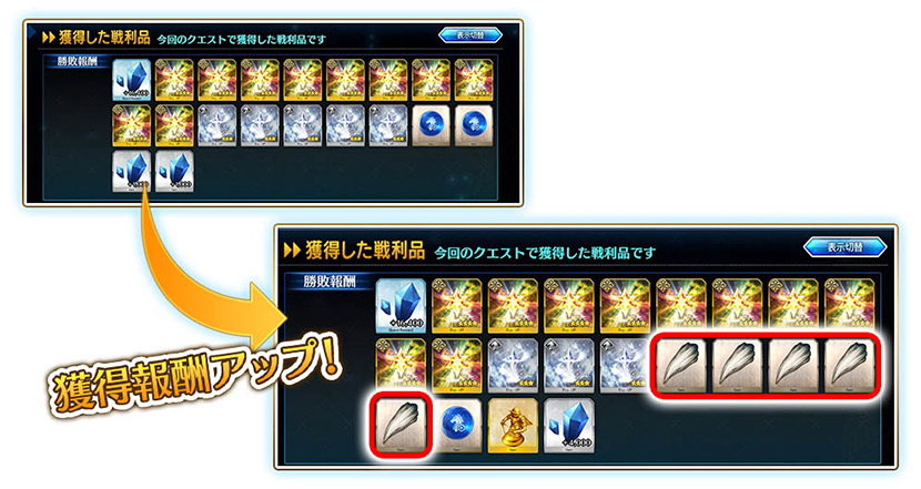 期間限定「グランドオーダー獲得報酬アップ!」