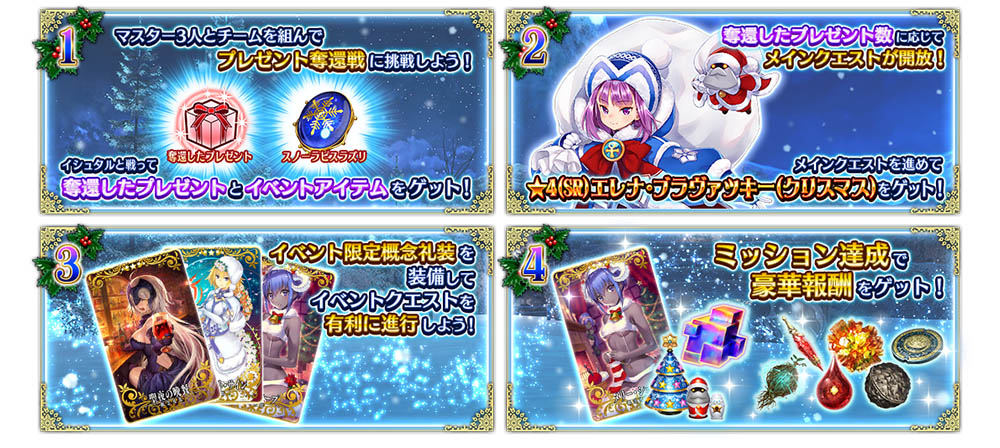 エレナのプレゼント奪還作戦!