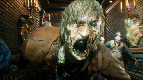 「HOUSE OF THE DEAD ~SCARLET DAWN~」ゲーム画面1