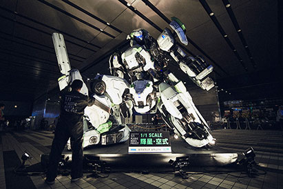 写真2:「『BORDER BREAK』1/1プラモデル プロジェクト」